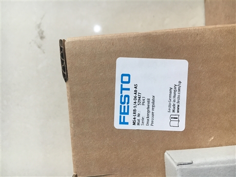 FESTO费斯托减压阀MS4-LRB-1/4-D5-RG-AS参数
