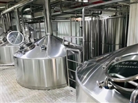 合肥2000吨自动化精酿啤酒厂鲜啤酿造