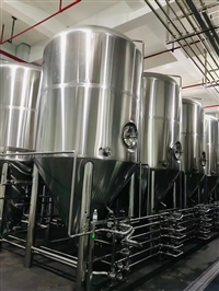 海南酒厂日产40吨的大型精酿啤酒生产设备
