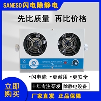 广东闪电SANESD台式双头离子风机促销款