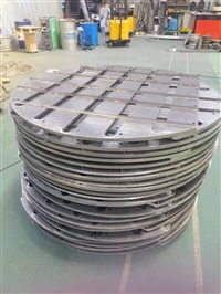 陕西钛非标件加工TA2钛塔内件 钛槽式分布器厂家