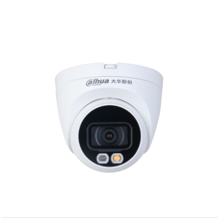DH-IPC-HDW2433T-A-LED-V2 大华400万暖光全彩定焦海螺摄像机
