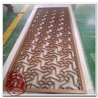 天津定制不锈钢屏风 酒店装饰屏风隔断 青古铜不锈钢屏风供应