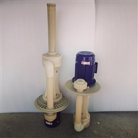 惠沃德直立式液下化工泵 工程塑料材质循环离心泵WT168-1.50-400
