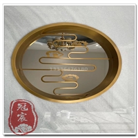 江西304不锈钢屏风 隔断玄关座屏中式花格新品定制