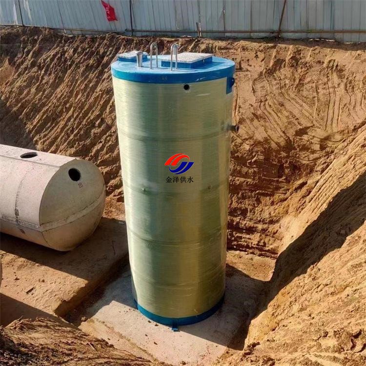 一体化预制泵站 预制式雨水处理设备坚固耐用