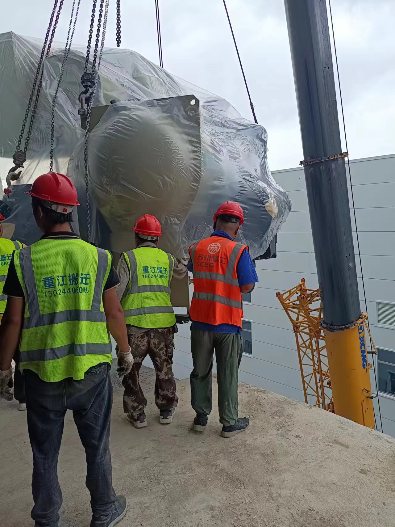 绍兴起重公司 工厂机器设备搬厂起重 重江 服务好 