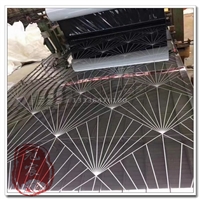 湖南304玫瑰金镜面蚀刻板 不锈钢蚀刻装饰板 不锈钢管材蚀刻