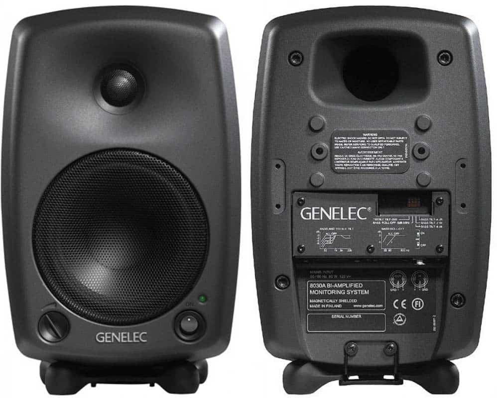 真力音响 录音棚音箱 有源音箱 监听音箱 GENELEC 8030C