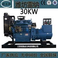 工厂生产30kw潍坊雷纳柴油发电机组K4100D