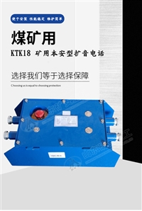 KTK18煤矿用本安型扩音电话说明书 模块内部有充电电池