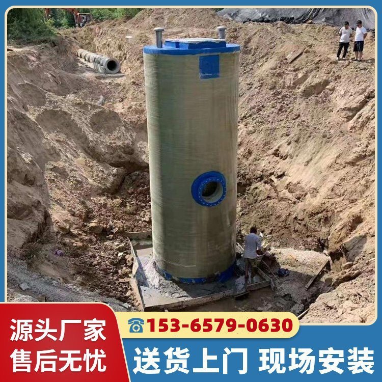 智能一体化泵站 污水提升处理设备 按需生产