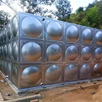 304不锈钢方形焊接 组合式水箱 消防供水设备厂家支持定制