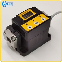 小流量涡轮流量计 DN10电远传螺纹式转轮传感器 4-20mA输出