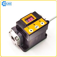 一体式液体涡轮流量计 小流量传感器 管道液体流量变送器