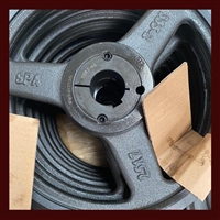 传动铸铁皮带轮  4槽5槽电机皮带轮  离心机铸铁轮  不易磨损