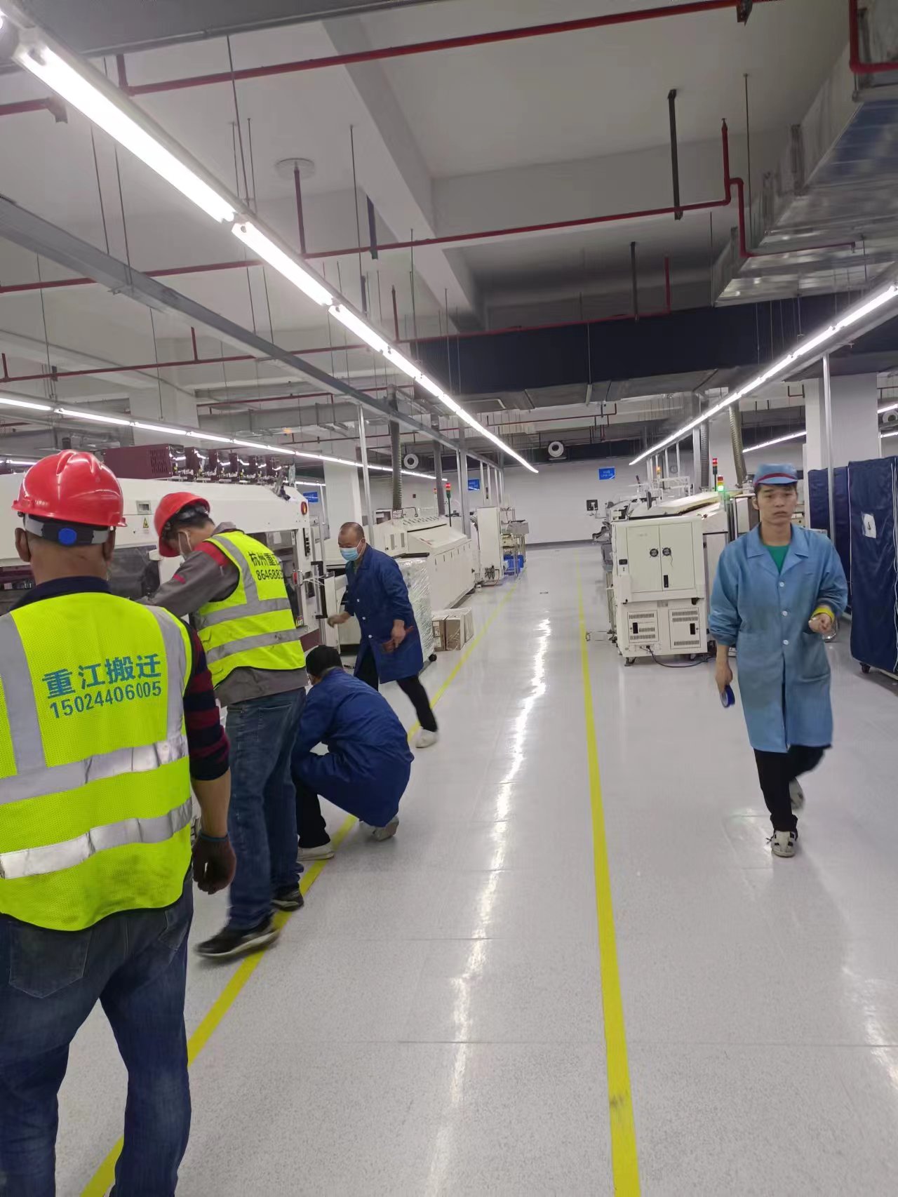 诸暨设备搬迁公司 新机进厂 搬新厂  重江24小时在线