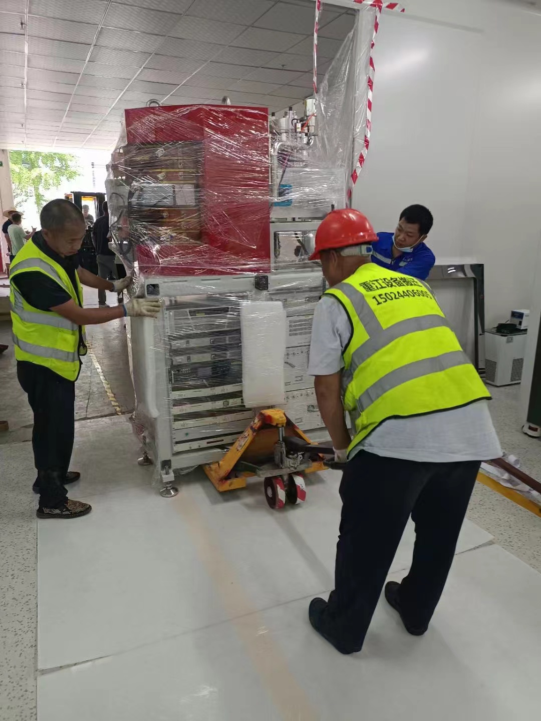 诸暨设备搬迁公司 新机进厂 搬新厂  重江24小时在线