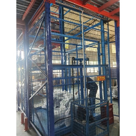 液压升降货梯厂佰旺WLHT仓库用液压物流货梯升降机