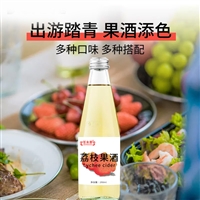 荔枝果酒养生酒米酒OEM代加工贴牌小批量定制外贸批发庆葆堂