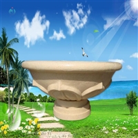 石雕雕塑 广场花盆景观 摆件