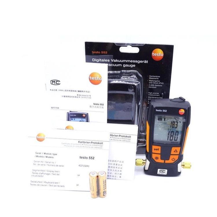 德图testo552 电子式真空表 真空度测量仪 防水 防污