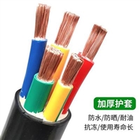 天行国标YJVR铜芯软电力电缆3*35 全项保检