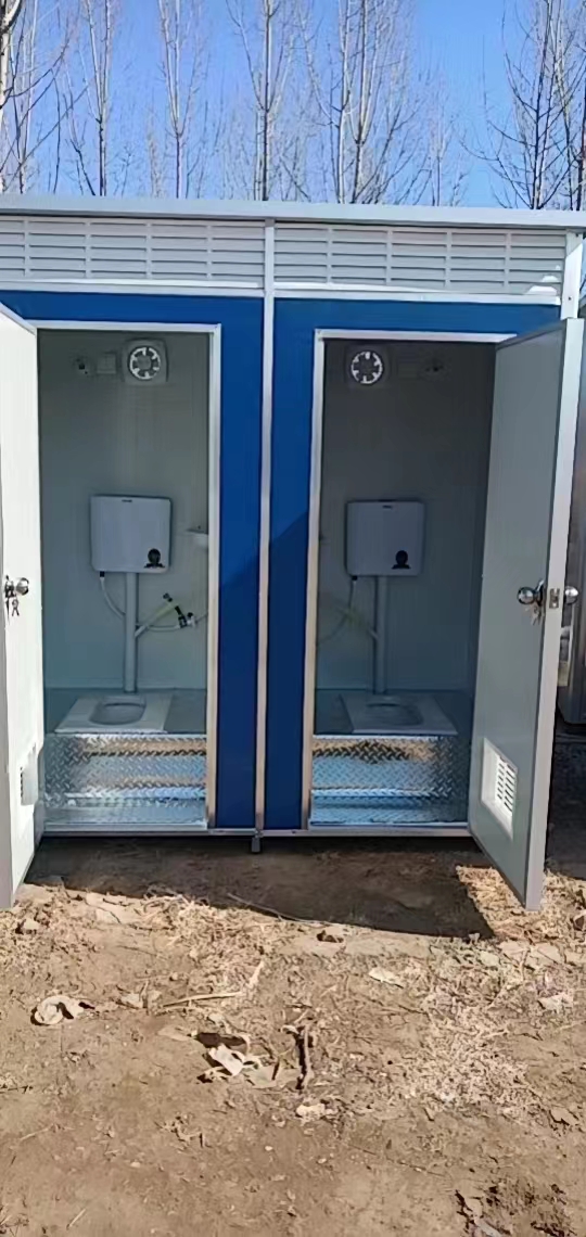 天津工地临时环保卫生间支持定制彩钢厕所