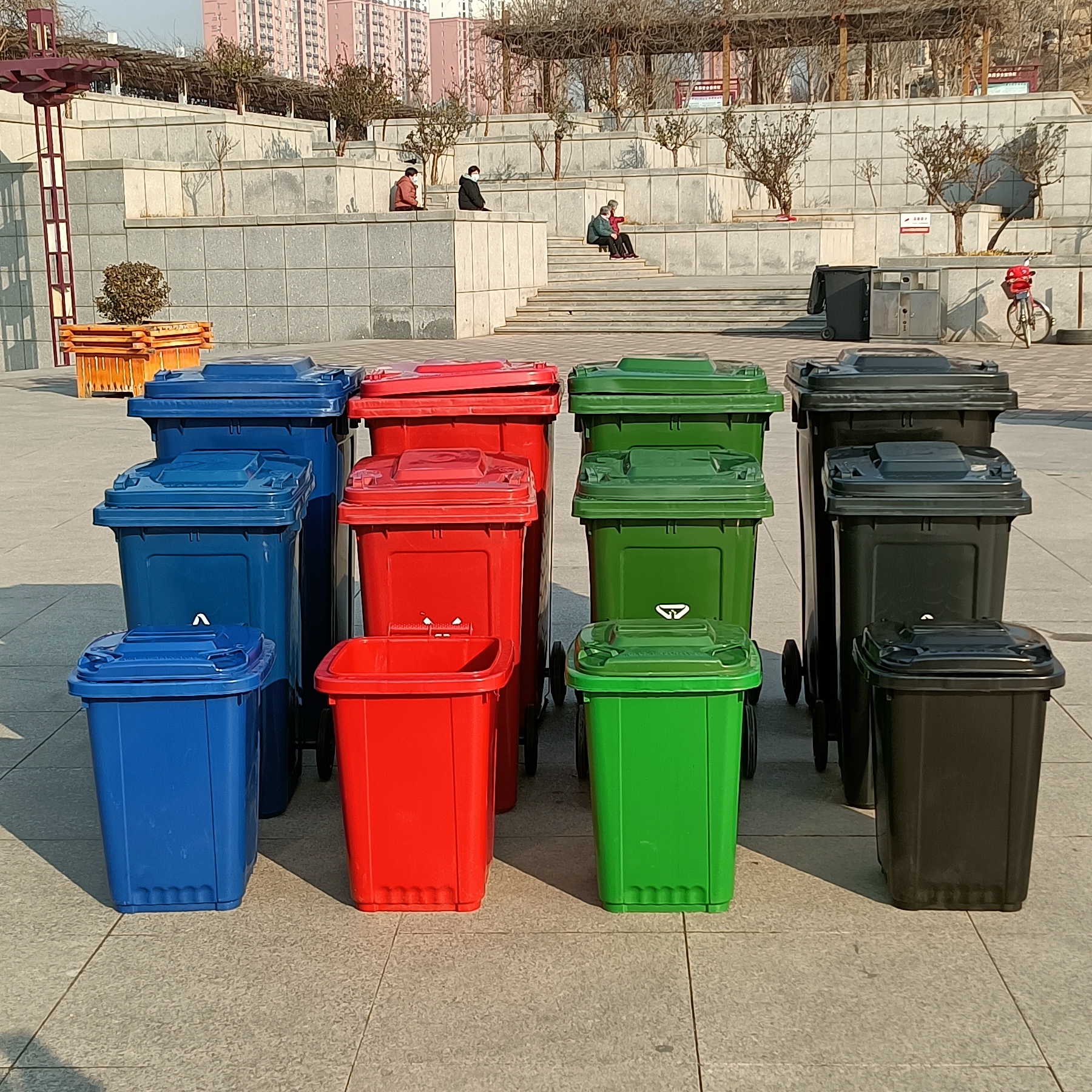 北京环卫垃圾桶可配套垃圾车垃圾桶  可回收垃圾桶