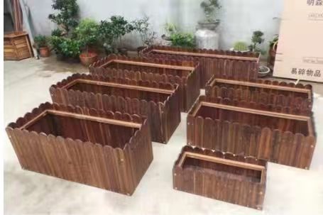 北京实木木质花盆生产防腐木花箱