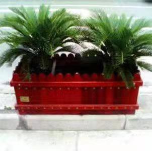 天津绿化种植实木花箱生产实木花盆
