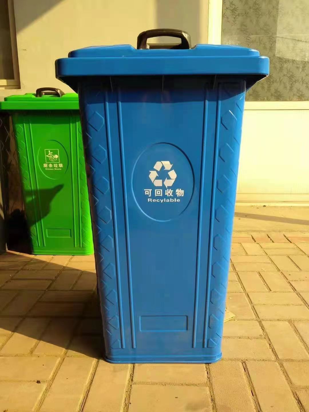 北京环卫垃圾桶可配套垃圾车垃圾桶  铁制垃圾桶