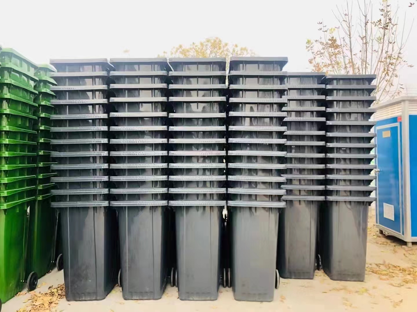 北京环卫垃圾桶小区厨余垃圾桶  铁制垃圾桶