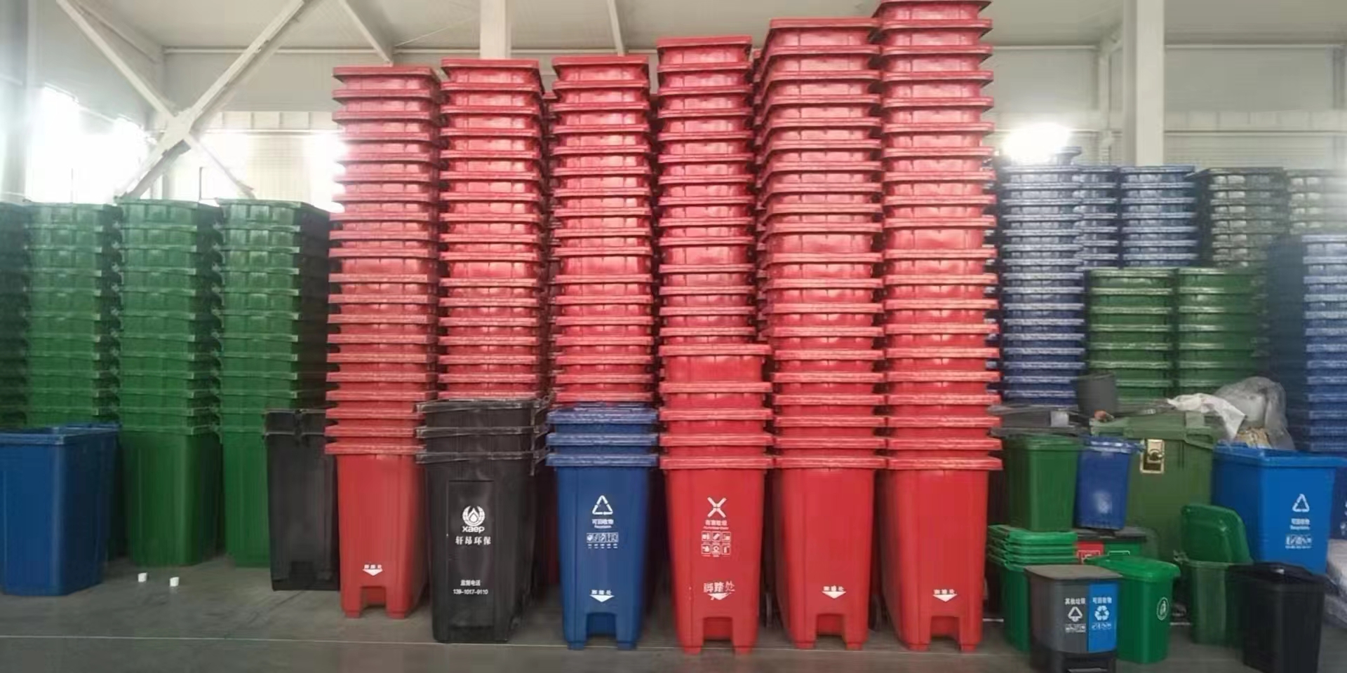 北京环卫垃圾桶可配套垃圾车垃圾桶  塑料垃圾桶