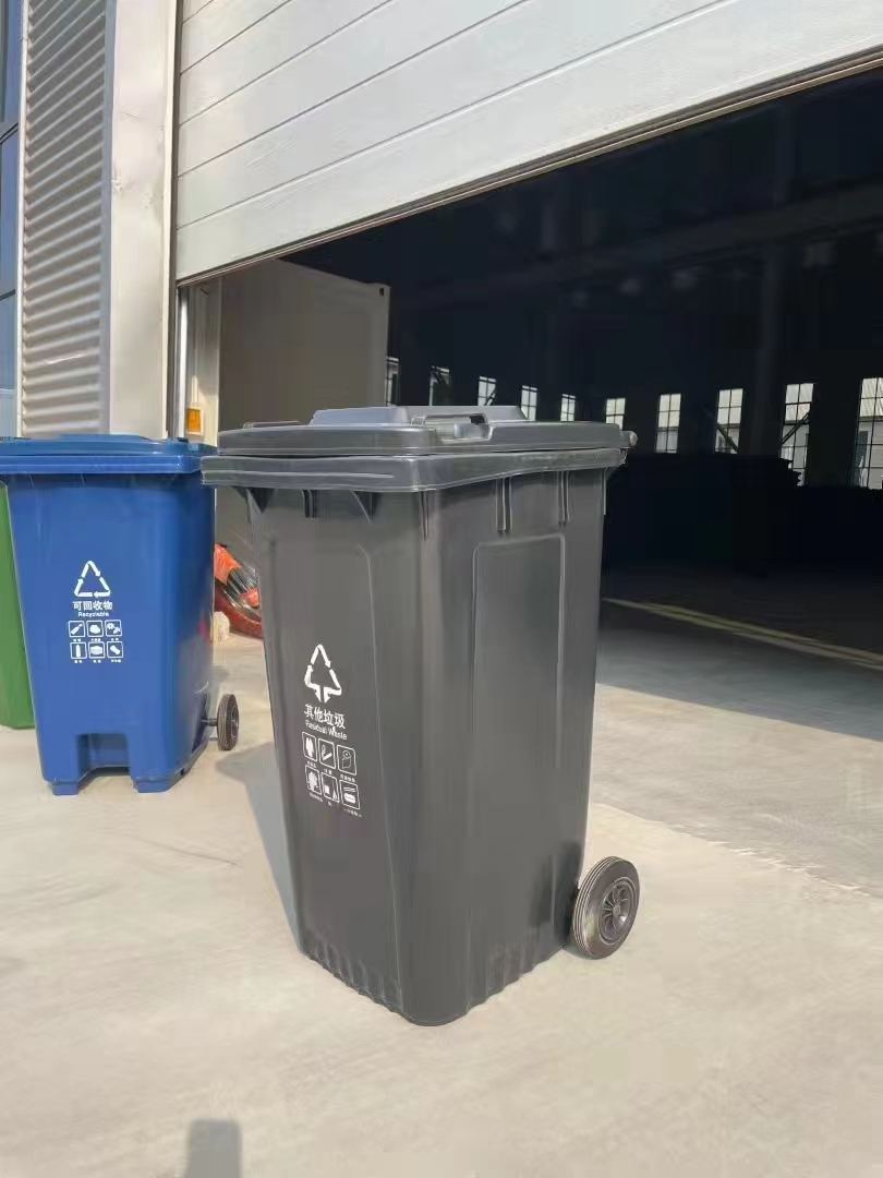 北京环卫垃圾桶可配套垃圾车垃圾桶  塑料垃圾桶
