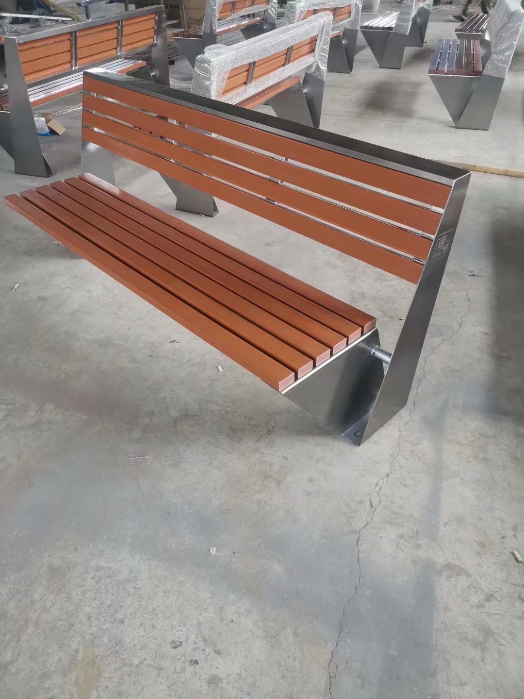 北京防腐木休闲椅生产厂家公园椅