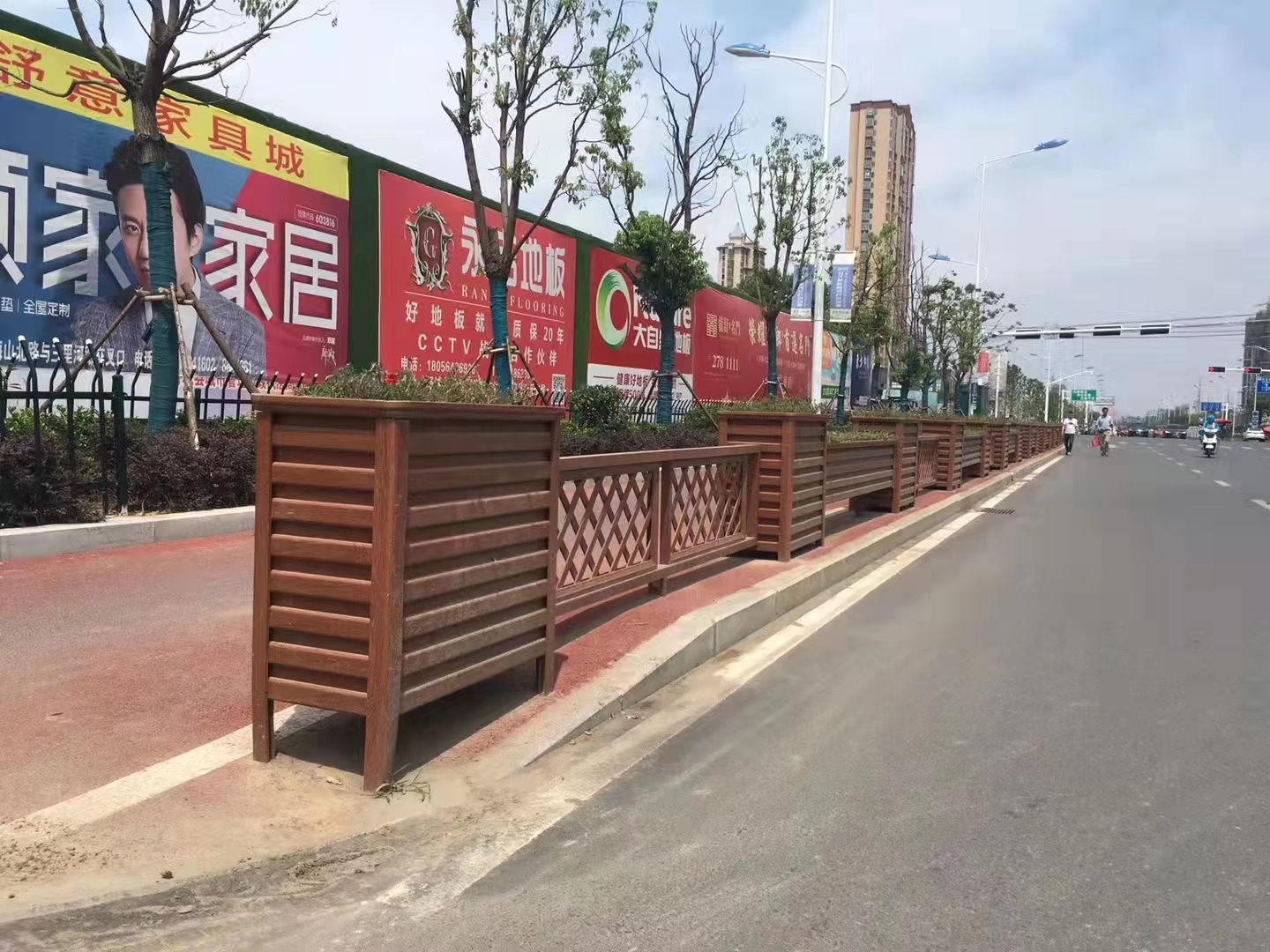 北京铝合箱花盆景观花卉种植木箱更容易养活植物