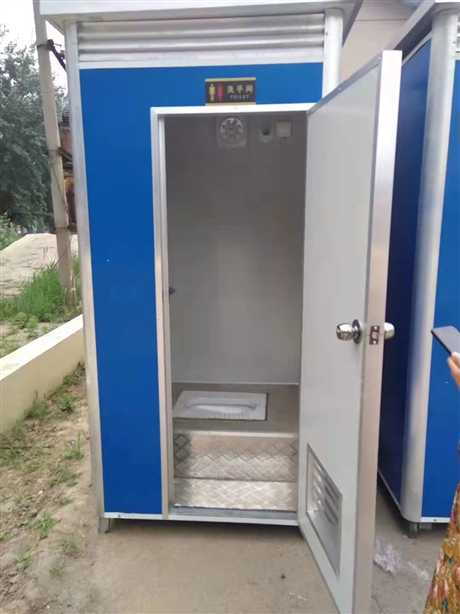 北京工地临时环保厕所供应彩钢厕所
