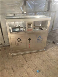 天津分类垃圾桶改善环境质量钢木垃圾桶箱