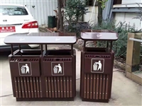 天津垃圾桶改善环境质量钢木垃圾桶箱