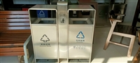 天津环卫垃圾桶提升小区形象钢木垃圾桶箱