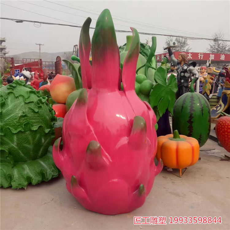 玻璃钢仿真水果雕塑