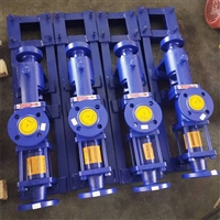   无脉动卧式螺杆泵 不锈钢卫生级单螺杆泵 G35螺杆泵