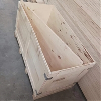 青岛定制出口免熏蒸木箱胶合板木箱设备保护箱
