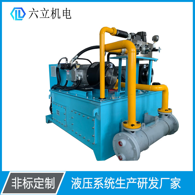 非标定制 液压系统液压机械 缸盖铸造机伺服油压动力源 机械工业