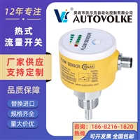 AUTOVOLKE 工业流量传感器 环保PP材质 冷水机组流量开关 源头工厂