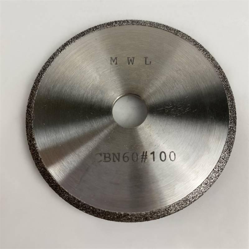 日本进口MWL溶研研磨机用抛光轮砂轮CBN60#100钨抛光研磨机配件