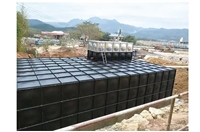 箱泵一体化水箱 抗浮式地埋消防泵站 沥青防腐