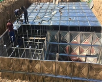 箱泵一体化地埋水箱 镀锌板消防泵站 按需定制