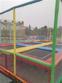 2021年新款发光钢架蹦极 夜晚广场儿童钢架蹦极床